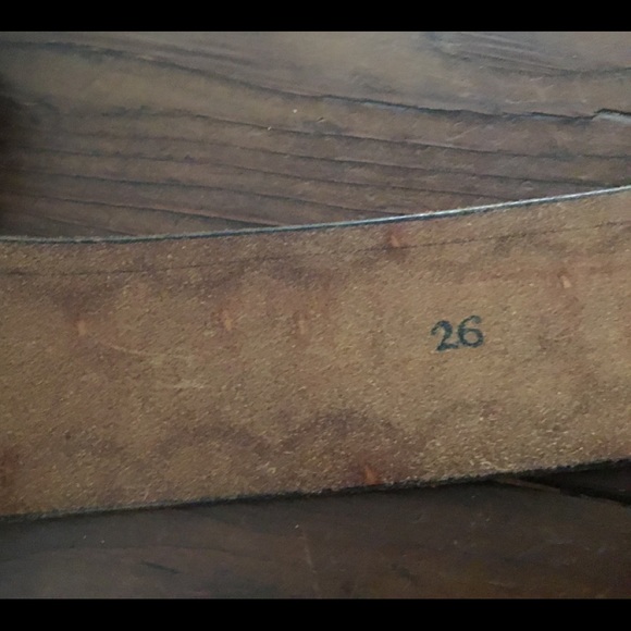 Vintage 70’s leather belt - Picture 4 of 4